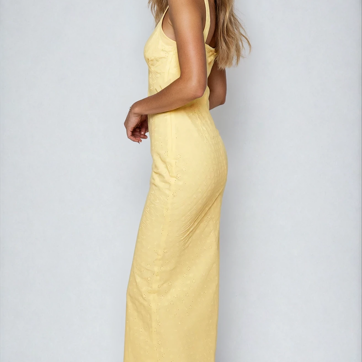 Solene | Embroidered Midi Dress