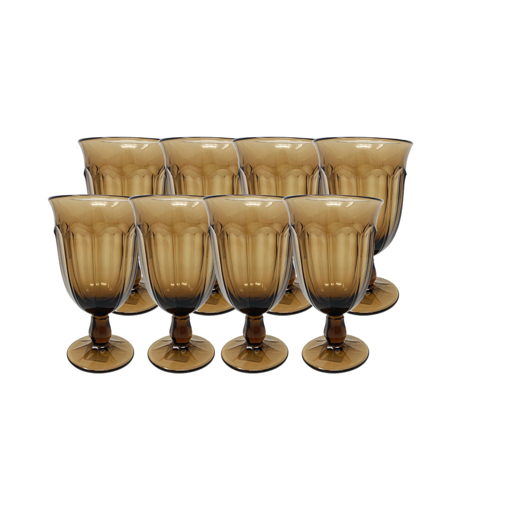 Mrs. Finds Vintage Smoke One-of-a-kind Water Set of 4