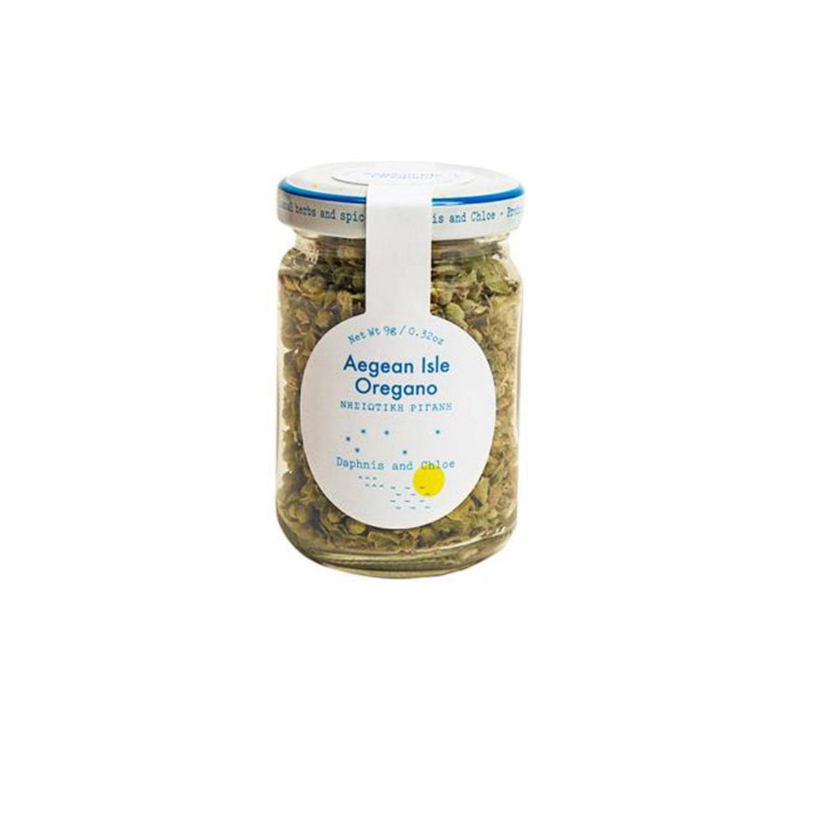 Aegean Isle Oregano Glass Jar | 0.49 oz