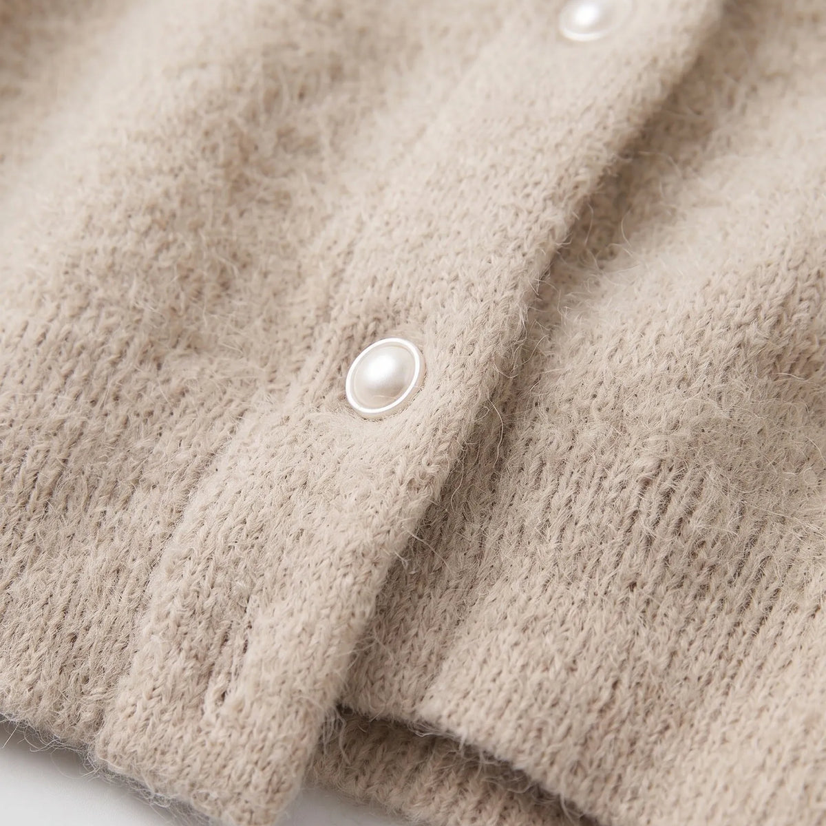 Longline Knit Cardigan with Button Front and Pockets