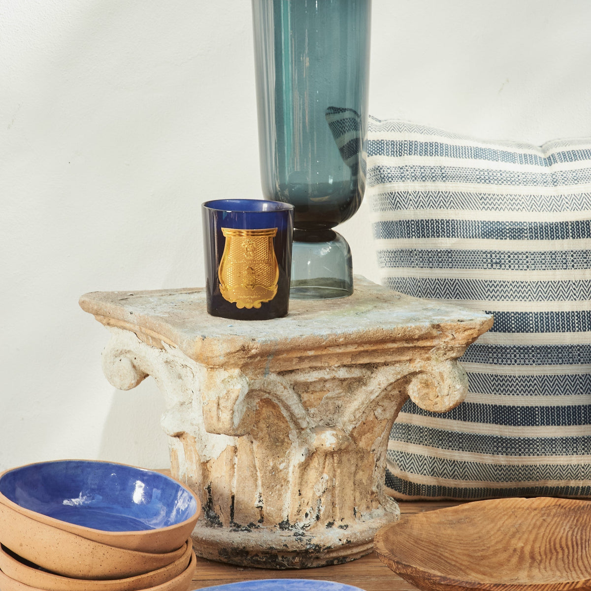 O Ceramics Dinner Plate | Blue