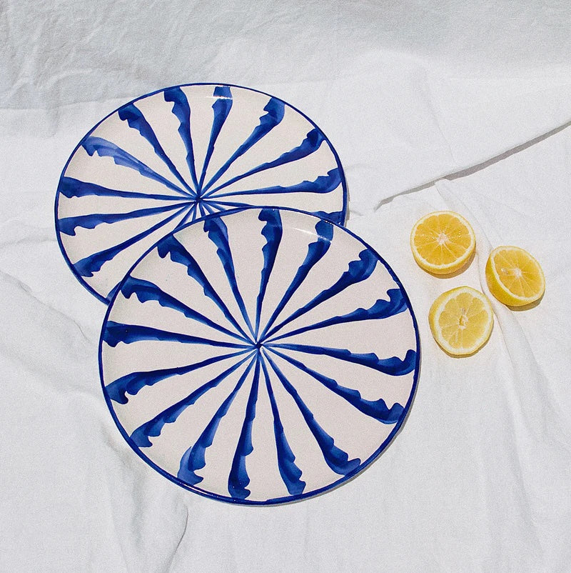 Blurred Lines Dinner Plate - Set of 2