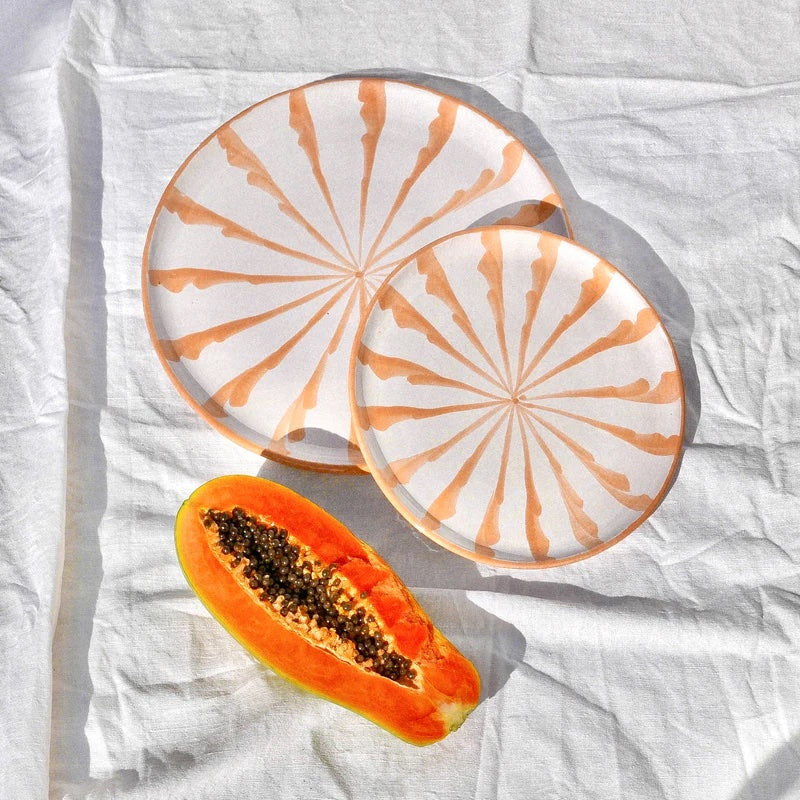 Blurred Lines Salad Plate - Set of 2
