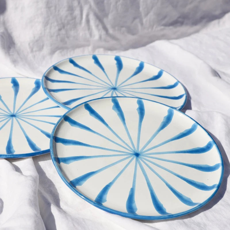 Blurred Lines Dinner Plate - Set of 2