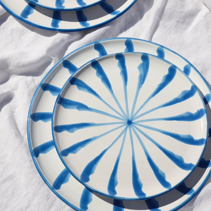 Blurred Lines Salad Plate - Set of 2