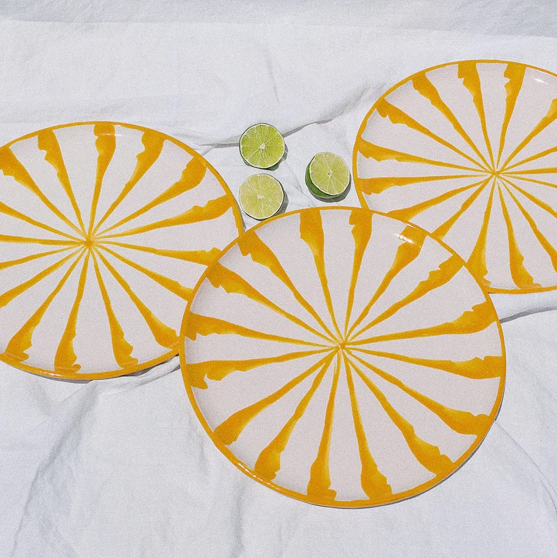 Blurred Lines Dinner Plate - Set of 2