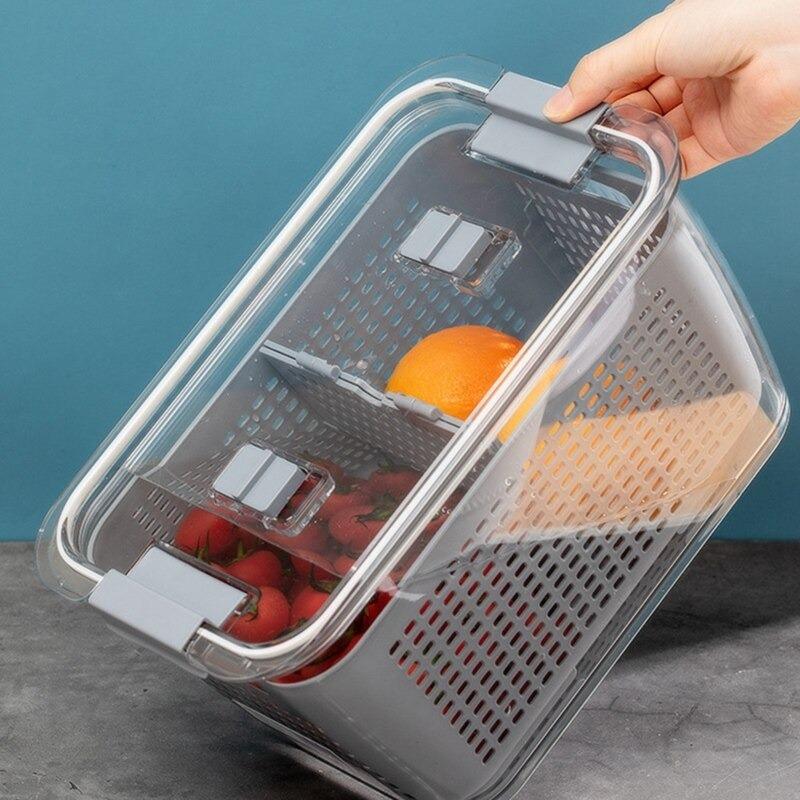 Freeze® Smart Storage Bin For Veggies & Fruits