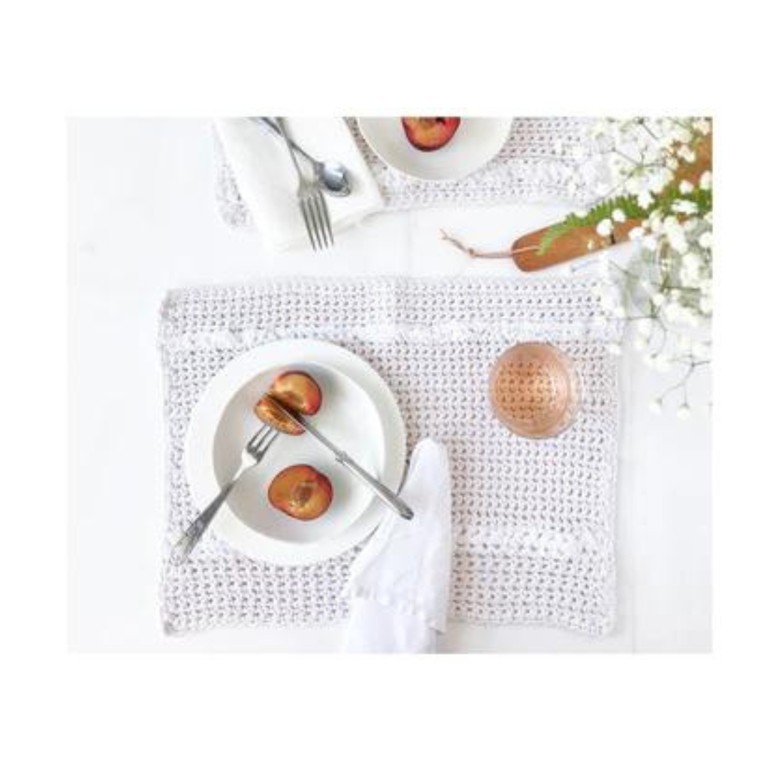 Placemats Knitted - Set of 2