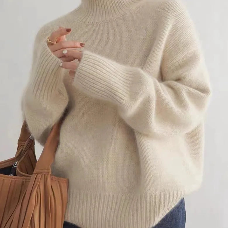 Women's Knit Autumn Sweater | Oversized Casual Pullover