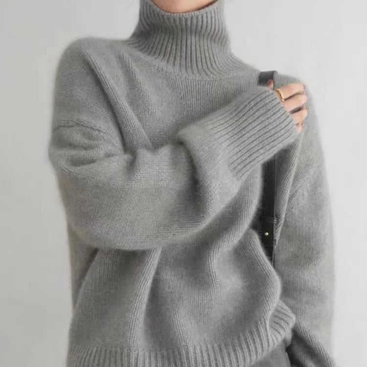 Women's Knit Autumn Sweater | Oversized Casual Pullover