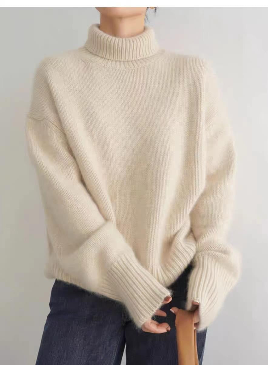 Women's Knit Autumn Sweater | Oversized Casual Pullover