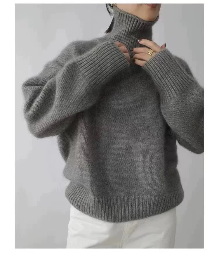 Women's Knit Autumn Sweater | Oversized Casual Pullover