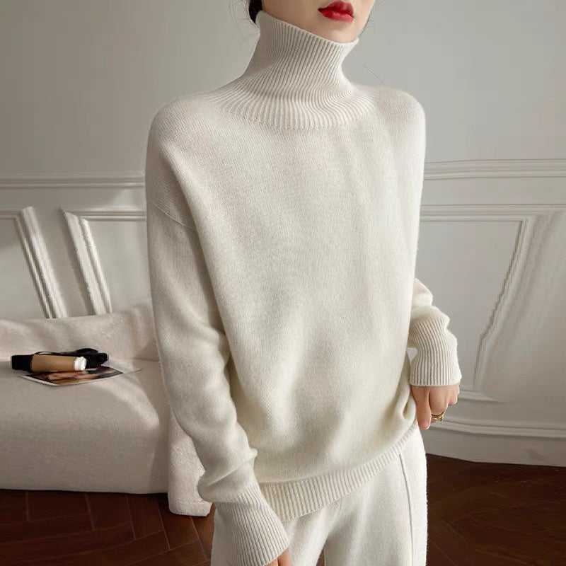 Women's Knit Autumn Sweater | Oversized Casual Pullover