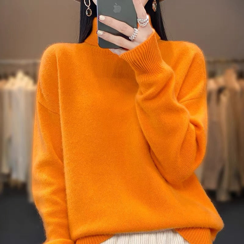 Women's Knit Autumn Sweater | Oversized Casual Pullover