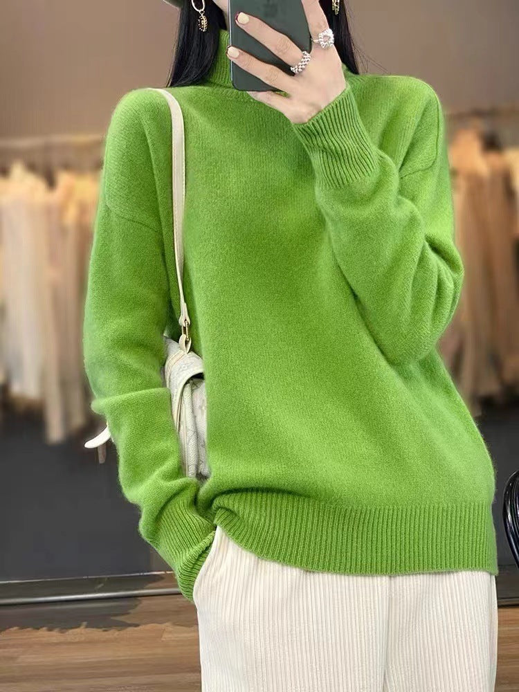 Women's Knit Autumn Sweater | Oversized Casual Pullover