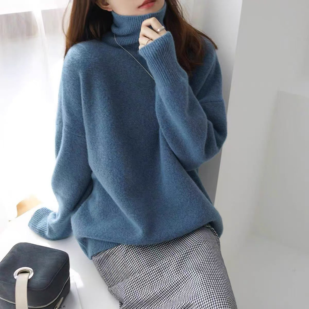 Women's Knit Autumn Sweater | Oversized Casual Pullover