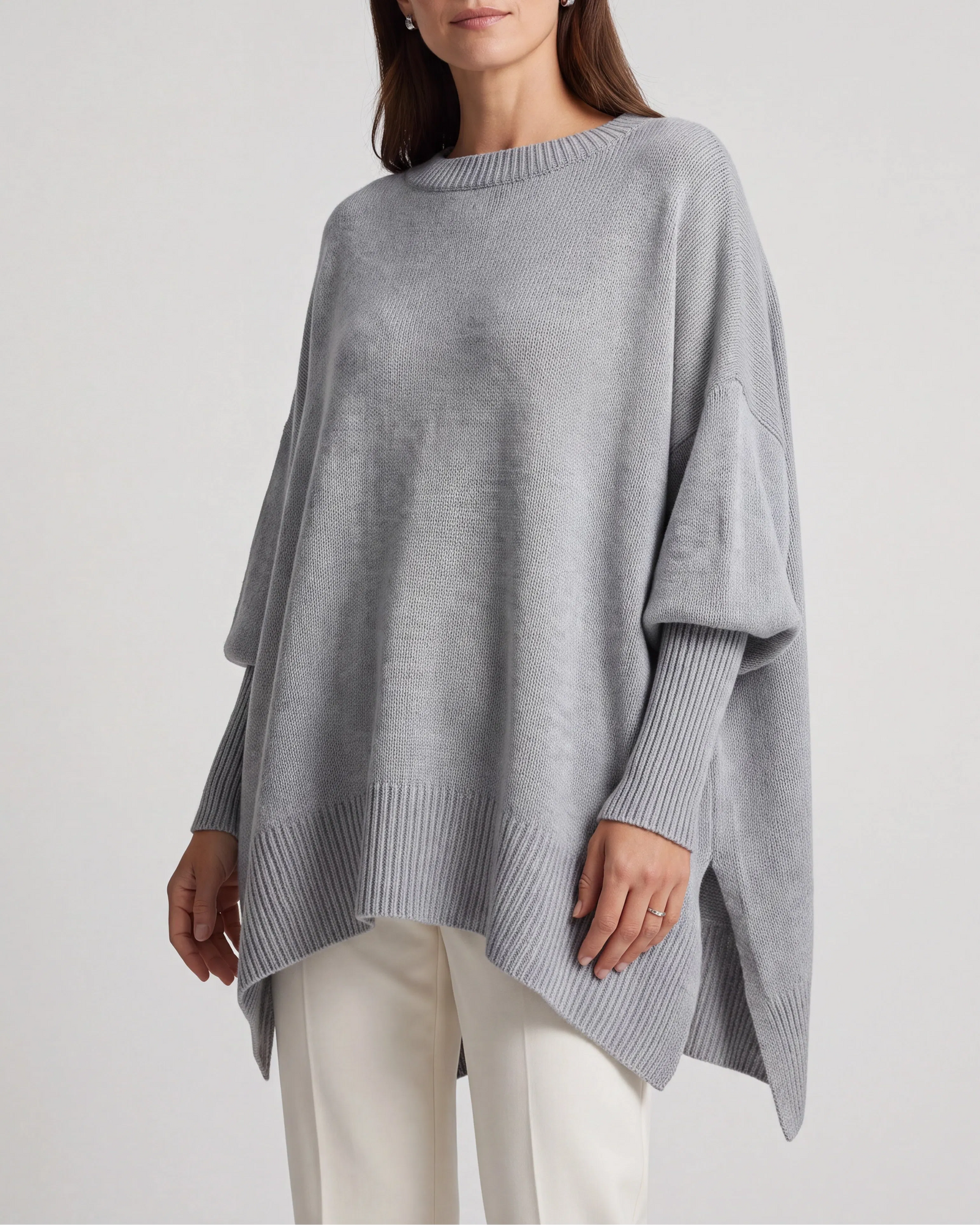 Women's Knit Winter Sweater | Oversized Relaxed Pullover Jumper