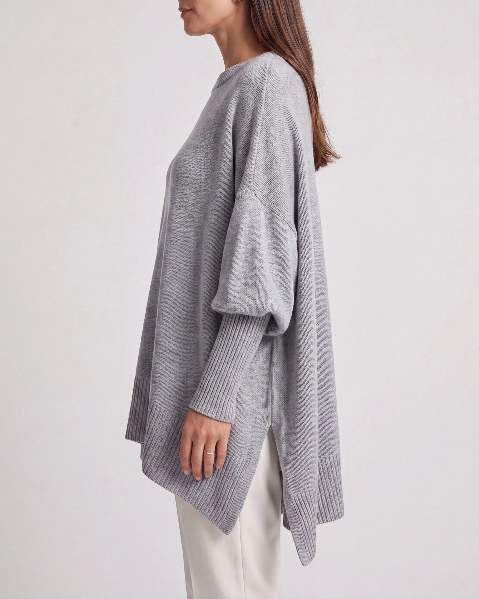 Women's Knit Winter Sweater | Oversized Relaxed Pullover Jumper