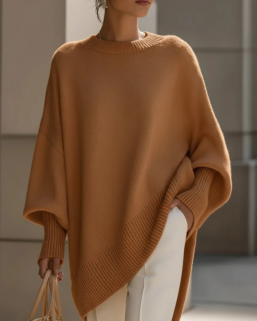 Women's Knit Winter Sweater | Oversized Relaxed Pullover Jumper
