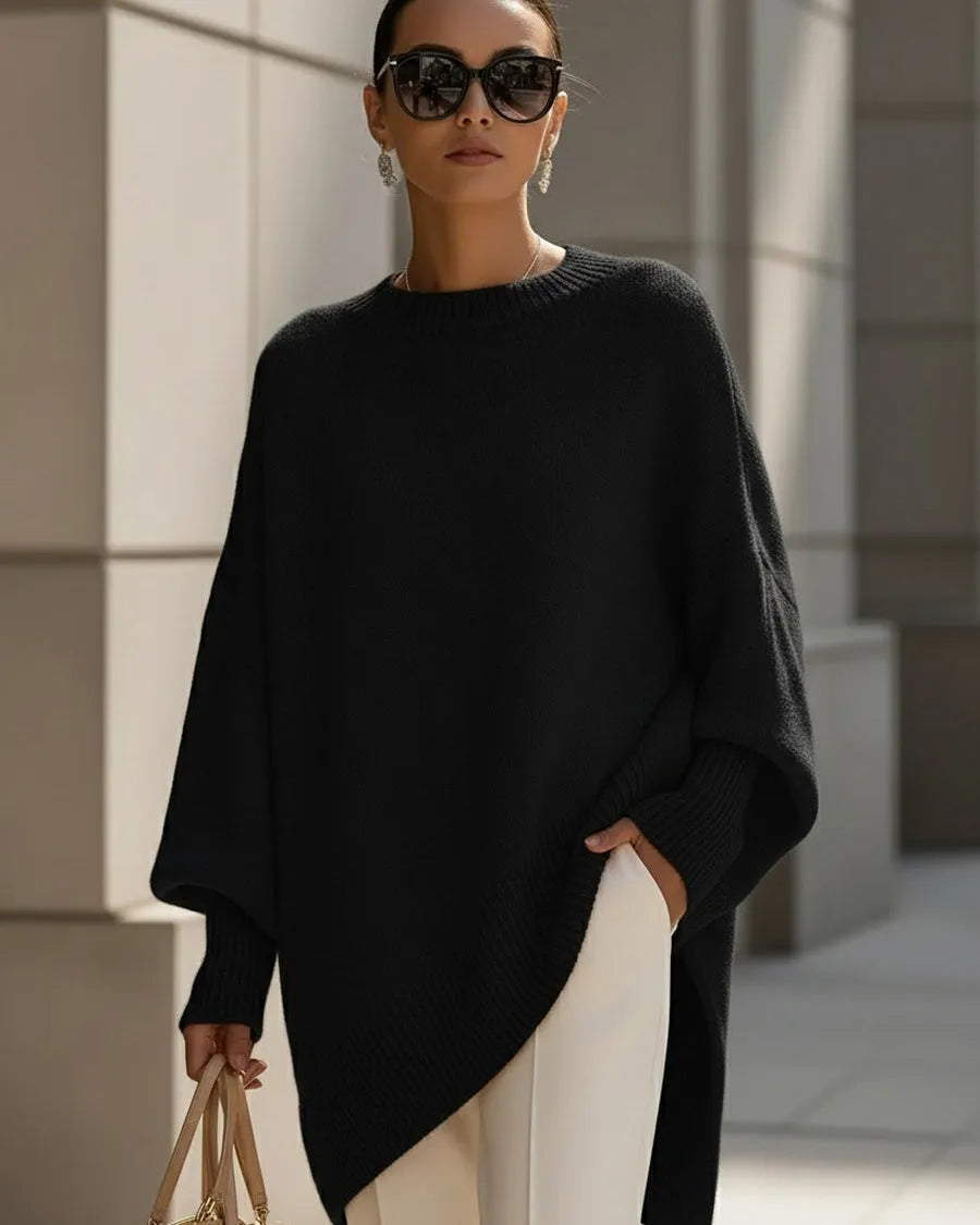 Women's Knit Winter Sweater | Oversized Relaxed Pullover Jumper