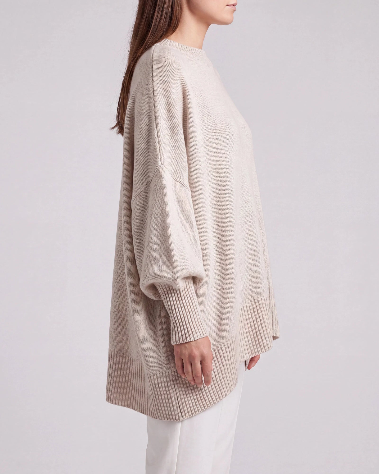 Women's Knit Winter Sweater | Oversized Relaxed Pullover Jumper