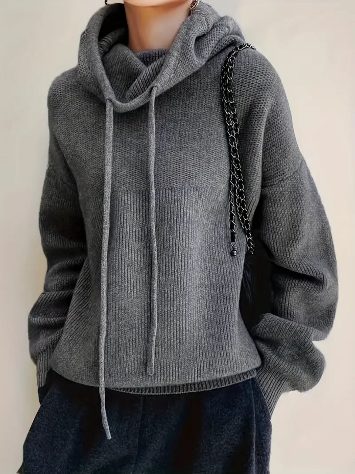Women's Knit Winter Sweater | Casual Warm Pullover
