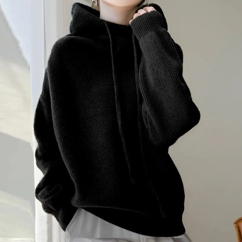 Women's Knit Winter Sweater | Casual Warm Pullover