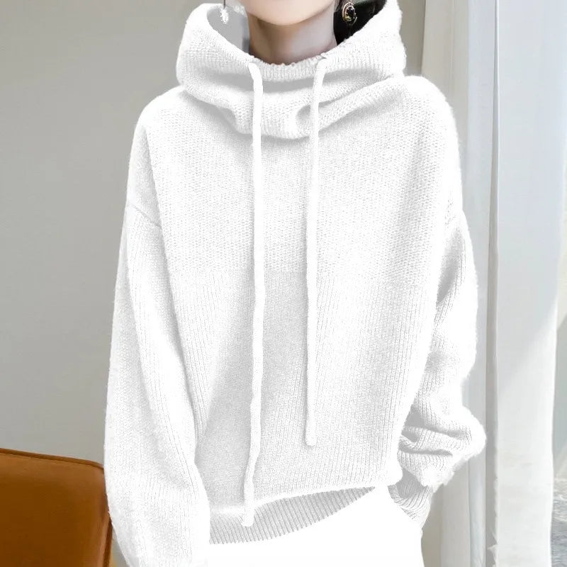 Women's Knit Winter Sweater | Casual Warm Pullover