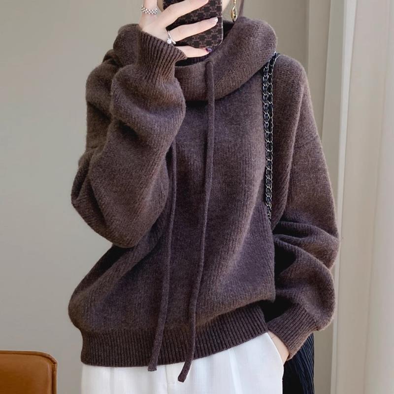 Women's Knit Winter Sweater | Casual Warm Pullover